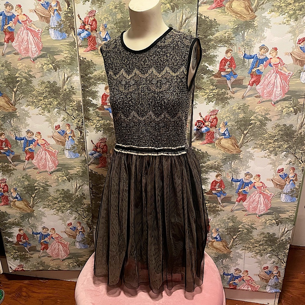Black Anthropologie dress